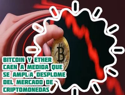 Desplome criptomonedas